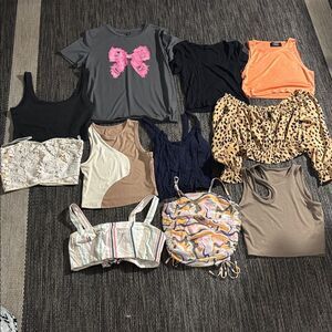 11 tank top and t-shirt bundle